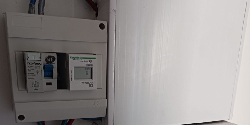 Installation d'un sous compteur électrique