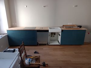 Installation d'une cuisine ikea